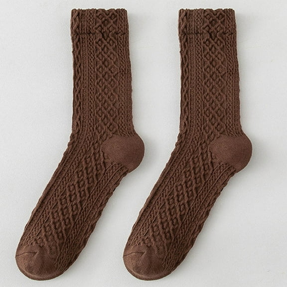 MSJUHEG Thermal Socks,Wool Ankle Socks Men,Sleep Socks for Men,Thin Wool Socks Men,Wool Socks,Matching Thickened Warm Mid Tube Socks Thick Socks A One Size