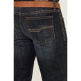 thumbnail image 4 of Cody James Men's Shadow Wash Jackson Slim Straight Stretch Denim Jeans - CJFA23J11 29W x 36L  US, 4 of 4