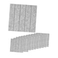thumbnail image 4 of Pegatinas de azulejos, paneles acústicos, prácticos, multifuncionales, modernos, tableros de insonorización, pegatinas de pared para estudio de Piano, Gris claro, 4 of 8