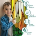 thumbnail image 3 of Blackout Kids Curtains,Stained Glass Landscape Childrens Insulated Curtains Set Of 2,Bedroom Essentials,Toddler Room Decor 42x84in(106x213cm), 3 of 4