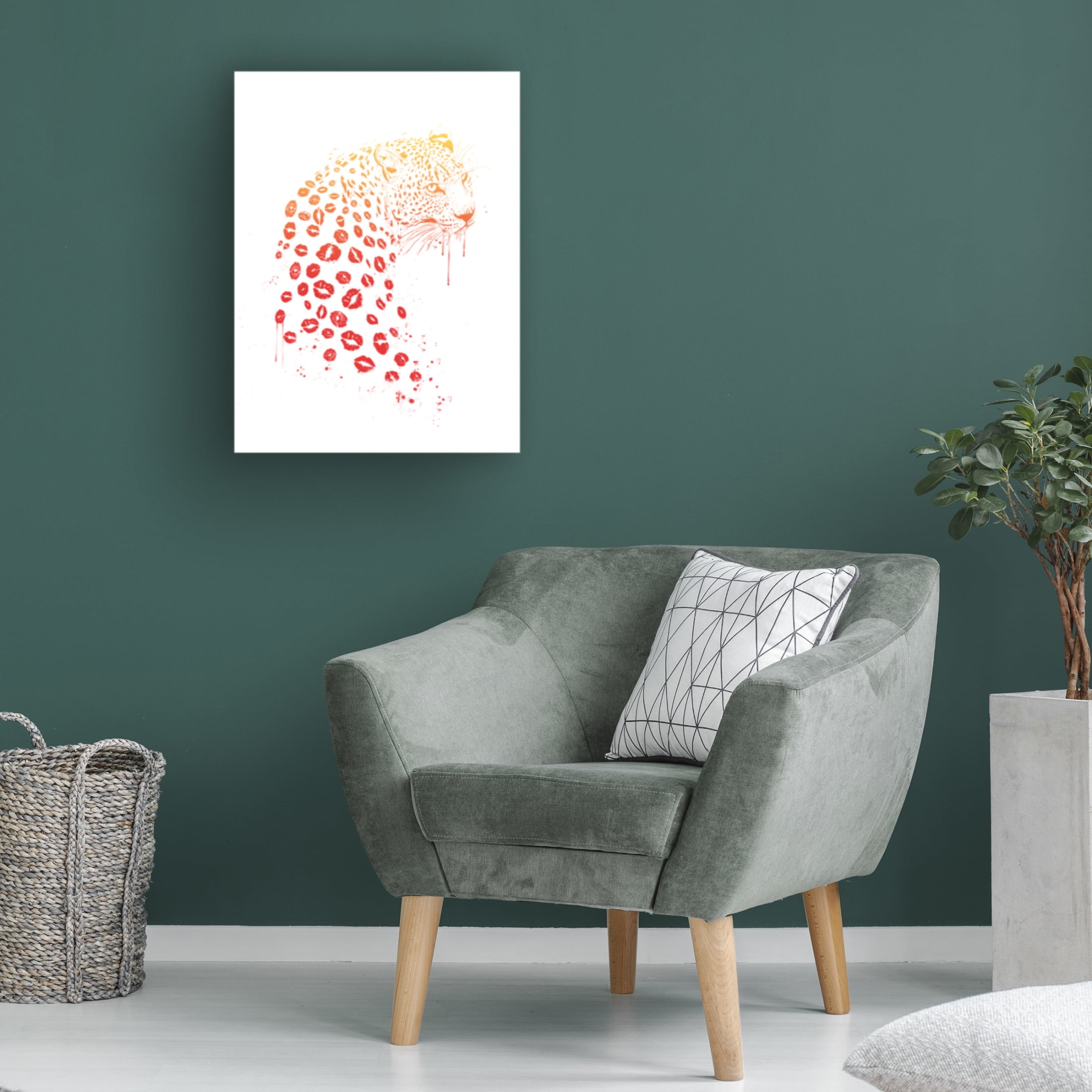 Trademark Fine Art Balazs Solti Kiss me Canvas Wall Art