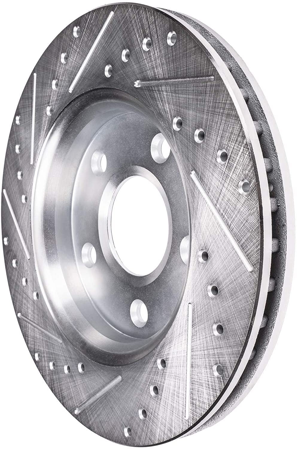 Detroit Axle - 11.65" inch Front Drilled and Slotted Disc Brake Rotors Replacement for 2007-2025 Nissan Altima
