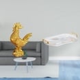thumbnail image 2 of Figura de pollo, decoración Feng Shui, estatua, escultura para cumpleaños, aniversarios, inauguración de casa, bandeja para servir, joyería, 2 of 8