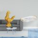thumbnail image 2 of Figura de gallo, decoración Feng Shui para el hogar, estatua de gallo, escultura de gallo para cumpleaños, aniversarios, inauguración de casa, bandeja, 2 of 8
