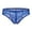 Blue, variant on 2024 Mens G String Thong Underwear Lace Transparent Low Waist Flat Pants Briefs Blue M