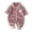 Purple, variant on Baby Warm Bear Footie Romper Thick Jumpsuit Onesie One-Pieces Winter Outerwear Relaxed Fit Dailywear, 0-3 Months