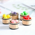 thumbnail image 3 of FONWILYO 2Pcs Miniature Buckets Toy Decorative Item for Miniature Garden Display, 3 of 8