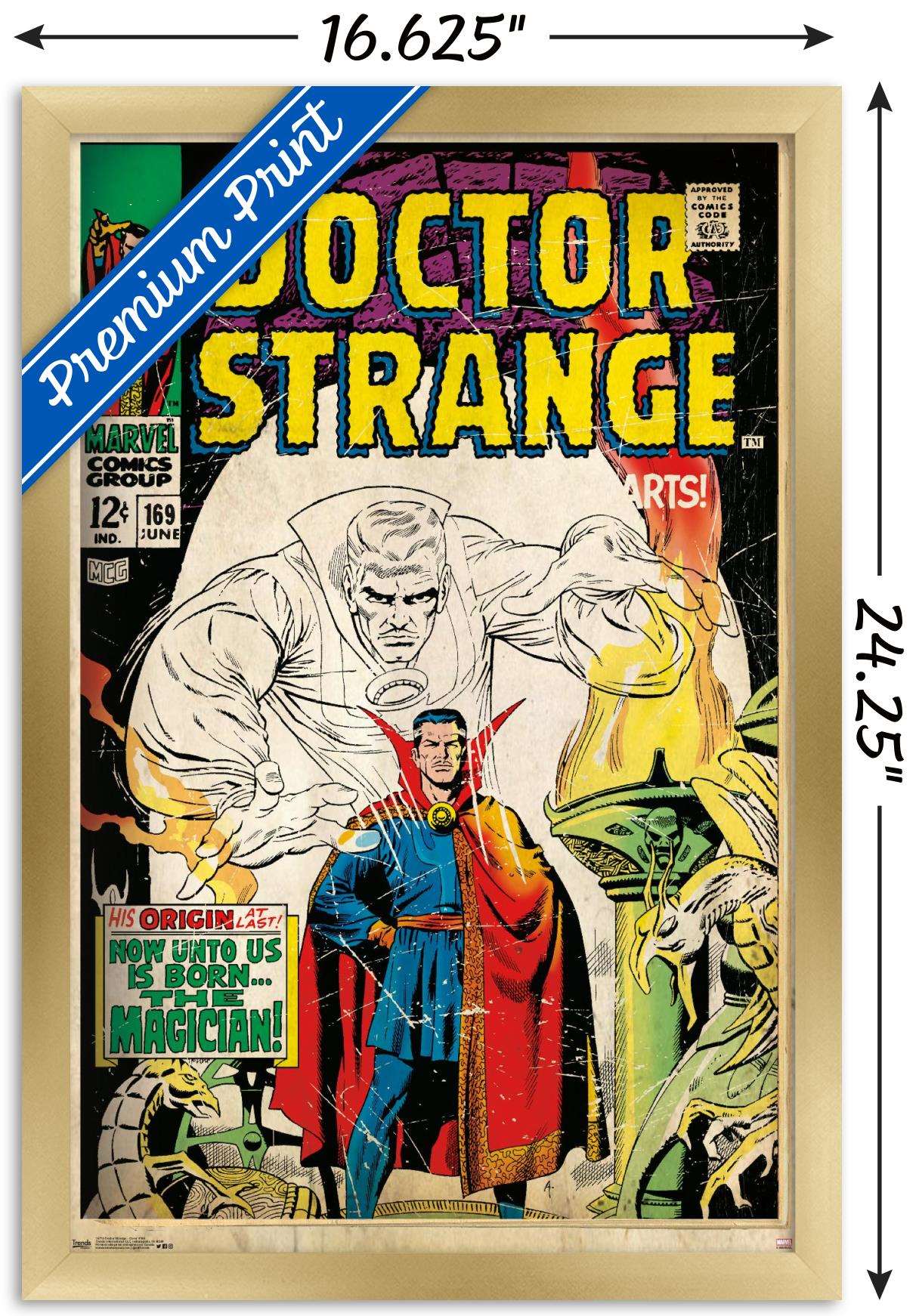 Marvel Comics - Doctor Strange - Cover #169 Wall Poster, 14.725" x 22.375", Framed