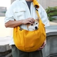 thumbnail image 7 of Kkkded Pet Dog Cat Sling Carrier Puppy Sling Bag Small Dogs Cats Carrier Adjustable Hand Free Dog Satchel Carrier for Outdoor Travel 25.6*11.8*31.5in, 7 of 7