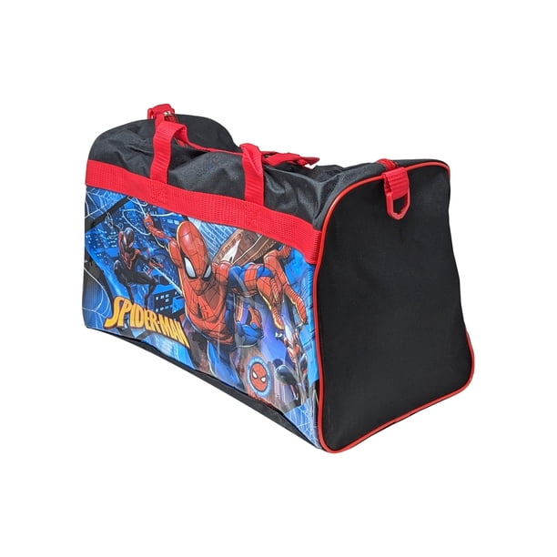 Ruz Spider-Man 600D Polyester Duffle Bag with Printed PVC Side