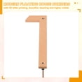 thumbnail image 3 of Uxcell Gold House Number, House Address Numbers Sign Large Floating Number 1, 3 of 6