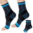 thumbnail image 1 of (l) Sports Ankle Brace, 2 Pieces Sprain Ankle Support, Adjustable Foot Ankle Support For Ligament Sprains And Sports Injuries, 1 of 5