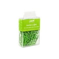 thumbnail image 2 of JAM Paper Standard Paper Clips, Lime Green, Small 1 in, 100/Pack, 2 of 4