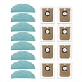thumbnail image 1 of 16 Piezas de Repuesto para 8090 Ultra / 9090 Ai Robot Aspirador, Accesorios, Paño de Fregona, Bolsa para Polvo, 1 of 5