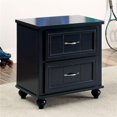 thumbnail image 1 of Benzara BM123051 Lacey Contemporary Nightstand, Blue Finish, 1 of 1
