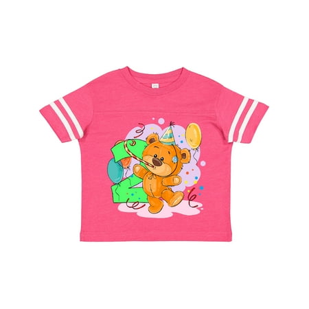 

Inktastic 2nd Birthday Teddy Bear Gift Toddler Boy or Toddler Girl T-Shirt