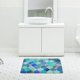 thumbnail image 3 of Alfombrilla absorbente de agua antideslizante con estampado geométrico, alfombrilla para baño y cocina (#1), 3 of 8