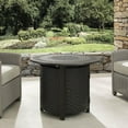 thumbnail image 2 of Paramount Isaac Convertible Aluminum Firepit Table, Round, 2 of 9