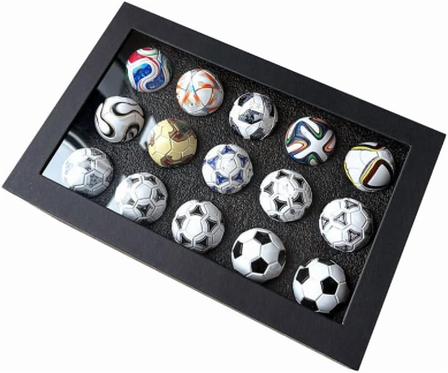 Handcrafted Mini Soccer Ball Collection 1970 To 2026 Figurines