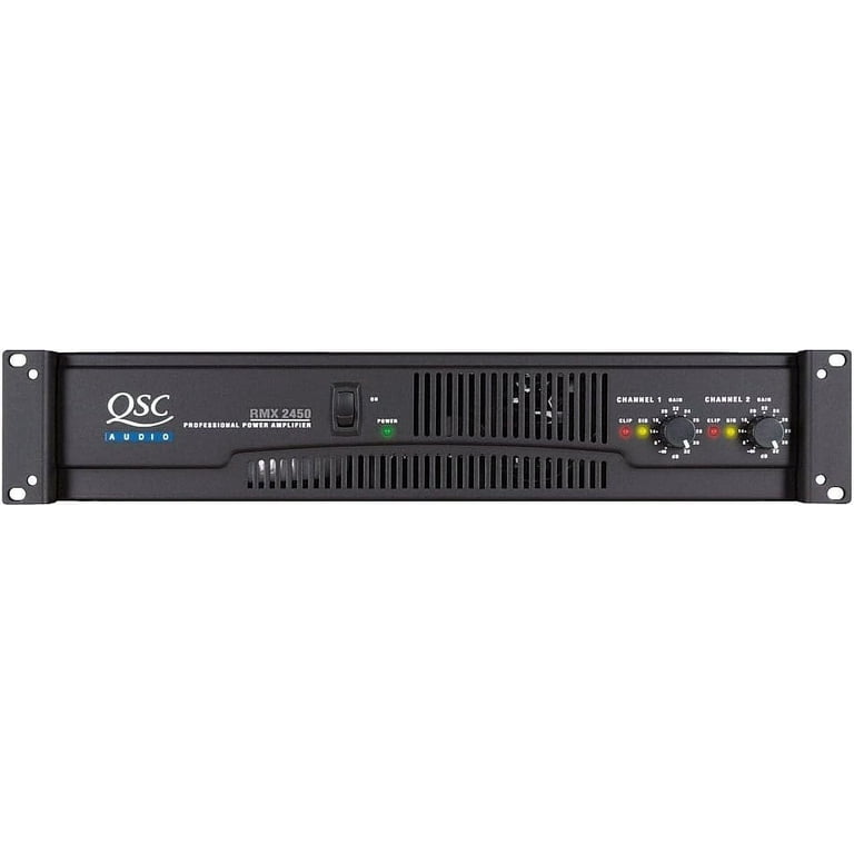 QSC RMX2450 High Output Audio Amp - Stereo Power Amplifier QSC RMX2450 High Output Audio Amp - Stereo Power Amplifier