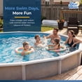 thumbnail image 4 of Blue Wave 12-Mil Clear Solar Blanket for Round Above-Ground Pools, 5-Year Warranty, 4 of 7