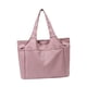 thumbnail image 3 of Bolso de mano grande, ligero y con asa superior, bolso deportivo para gimnasio, para vacaciones y viajes. Rosa, 3 of 9
