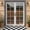 Black and White, variant on Black and White Checkered Pattern Door Rugs,Washable Non Slip Door Mats Indoor,Decorative Door Mats,Entry Mat Indoor for Entrance,Bedroom,Kitchen,Bathroom,16"x47"
