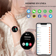 thumbnail image 2 of Reloj Inteligente Mujere Hombre Deportivo Llamada Bluetooth Xtellar Color De La Correa Rosa, 2 of 4