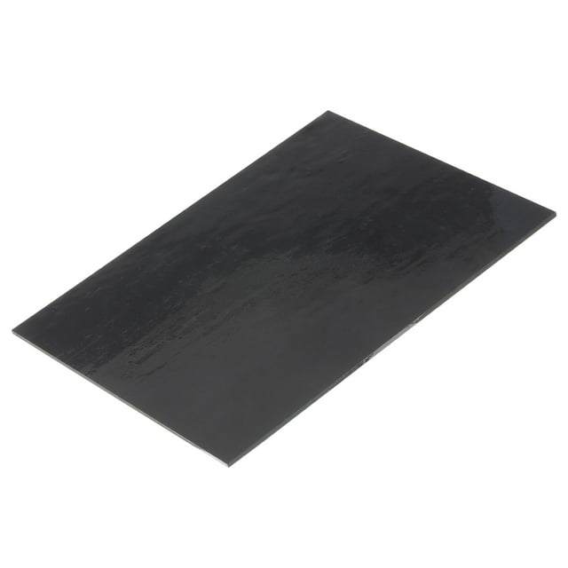 Unique Bargains Stained Glass Sheet Mosaic Tile 7.9 Inch x 5.9 Inch Black Stained Glass Sheets for Crafts Project