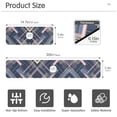 thumbnail image 3 of Yayeee Faucet Mat for Kitchen Sink 14.7" Diatomite Long Splash Guard Pad, Black Stripes, 2 Pack, 3 of 7