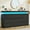 Black-whit 12 Drawer, variant on ChVans Black 9 Drawer Dresser with LED Lights, 63" Wide Modern Wood Chest of Drawers with Charging Station & Handle Free, LED Black Dresser for bedroom, Living Room, Entryway, Hallway