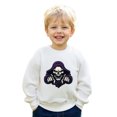 thumbnail image 2 of Tiijoy Toddler Girls Halloween Sweatshirt Skeleton Print Crew Neck Sweatshirts, Sizes 4-5, 2 of 5