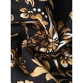 thumbnail image 5 of Agnes Orinda Women's Plus Size Easter Sundress Boho Print Dress Spaghetti Strap Swing Flowy Beach Summer Vacation Maxi Dresses with Pocket 1X Black, 5 of 6