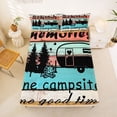 thumbnail image 5 of Erosebridal Woodland Wildlife Adventure Camping Full Size Sheets,Retro Country Farmhouse Bed Sheets For Kids Boys 4pcs, 5 of 6
