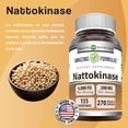 thumbnail image 4 of Amazing Formulas Nattokinase | 100 Mg | 270 Servings | 270 Veggie Capsules, 4 of 5