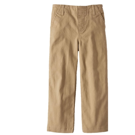 365 Kids Solid Woven Pants - Tan, 4