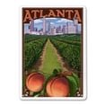 thumbnail image 2 of Atlanta, Georgia, Peaches, Lantern Press, Premium Playing Cards, 52 Card Deck with Jokers, USA Made, 2 of 5