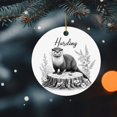 thumbnail image 3 of Customized Monkey Ornament Holiday Christmas, Personalized Monkey Lover Gift with Name, Monkey Christmas Pencil Drawing Ornament Present for Men Women, Custom Name Monkey Xmas Ornament Decor TcTz57, 3 of 6