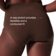 thumbnail image 4 of Calzoncillo moldeador SPANX Ecocare Marrón Castaño Talla 1X, 4 of 6