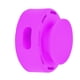 thumbnail image 1 of Funda de silicona para altavoz, funda protectora que ahorra espacio y soporte con ventosa para altavoces Dot 2, color morado, 1 of 12