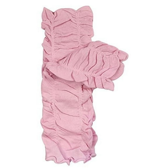 ALLYDREW Solid Baby Leg Warmer & Solid Toddler Leg Warmer for Boys & Girls, Scrunch Light Pink