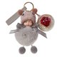 thumbnail image 2 of Llavero con forma de muñeco de bebé durmiendo, bonito colgante para mochila de bebé durmiendo, llavero para coche, para exteriores, fiable y duradero, 2 of 7