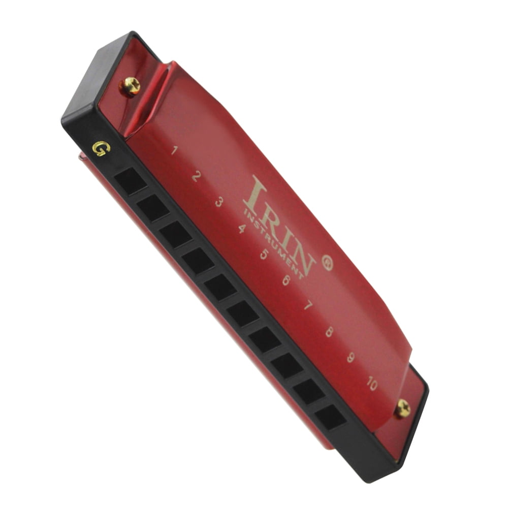2 Pack 10 Hole 20 Tone Harmonica Instrument Zie Blues Exquisite Workmanship