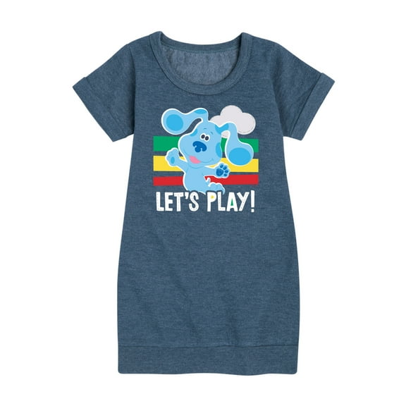 Blue Clues & You! - Let's Play - Toddler And Youth Girls Fleece Dress