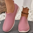 thumbnail image 2 of Women's Rain shoes Women Rain Shoes Shoes Comfortable Light Ankle Rain Boots Frosted Outdoor Rain Boots, 2 of 8