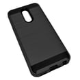 thumbnail image 6 of LG K40 Dual layer Metal Brushed Shockproof Armor Hybrid Case Cover Black, 6 of 6