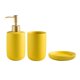 thumbnail image 1 of Juego de 3 accesorios de baño de cerámica. Incluye dispensador de jabón, taza for enjuague bucal y jabonera., 1 of 6