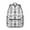 Silver-11, variant on Boho Chic Campus Backpack - Tribal Print Design with 17" Laptop Pocket, Spacious Daypack for Women, Water-Resistant & Stylish for College & Commuting