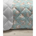 thumbnail image 3 of Pets Down Alternative Comforter, Kittens Pattern Friends Dogs Puppy Paws, Microfiber Quilt for All Season, 5 Sizes, Pale Eggshell Multicolor, by Ambesonne, 3 of 3