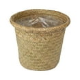 thumbnail image 1 of Rustic Woven Basket Planters Practical Versatile Storage Basket For Balcony Living Room Porch, 1 of 2